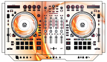 Numark NS 7 II Skin Orange Swirl